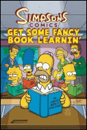 Simpsons Comics Get Some Fancy Book Learnin'
