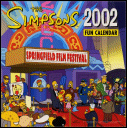 The Simpsons 2002 Fun Calendar