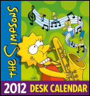 The Simpsons 2012 Desk Calendar