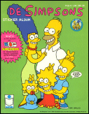 Semic Simpsons Sticker Activity Album