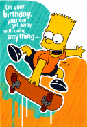 Bart Birthday Card