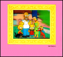 Simpsons Birthday Card
